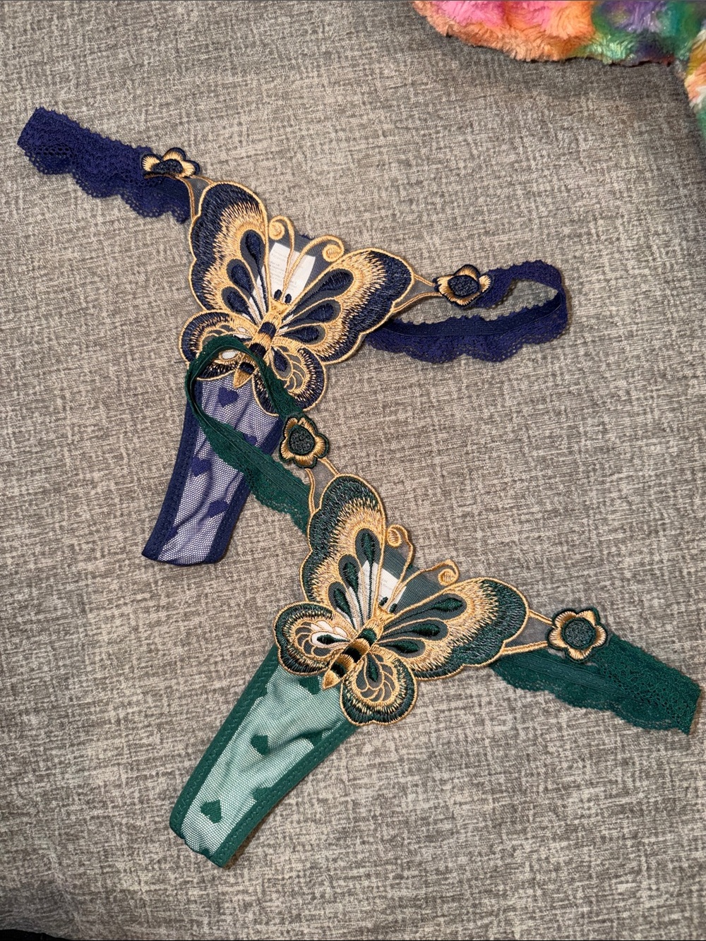 Butterfly Thong Set